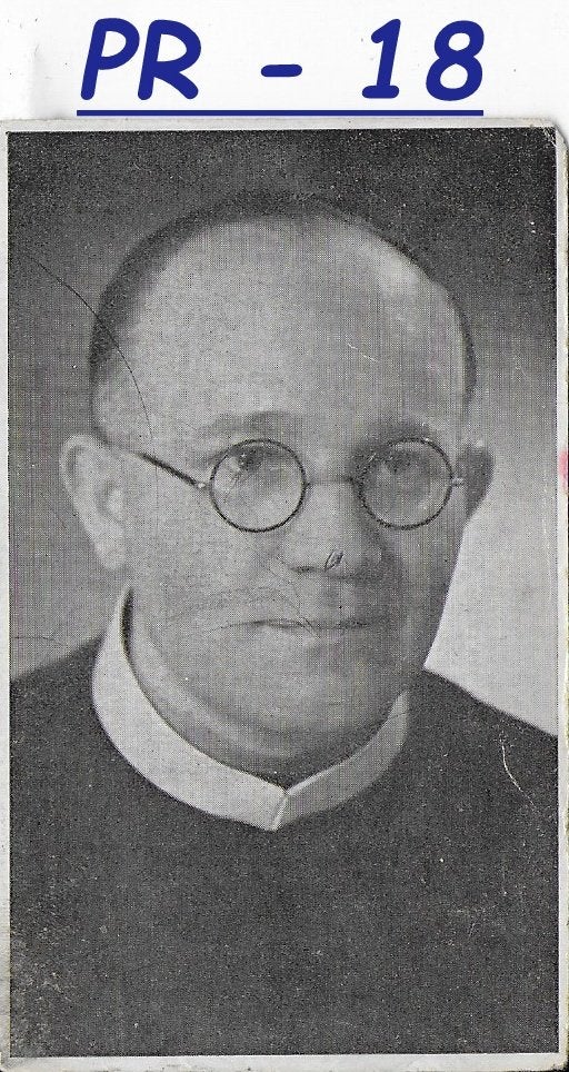 pr18 Prentje Fr. M. Timotheus Zilveren Kloosterfeest 1949, Ophalen of Verzenden