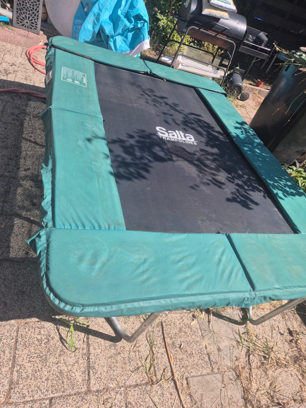 Salta Top Twence Trampoline 153x213 - Goede staat, Kinderen en Baby's, Speelgoed | Buiten | Trampolines, Ophalen, Gebruikt