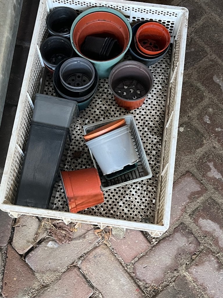 Plantenbakjes gratis, Ophalen, Overige materialen, Gebruikt, Minder dan 30 cm