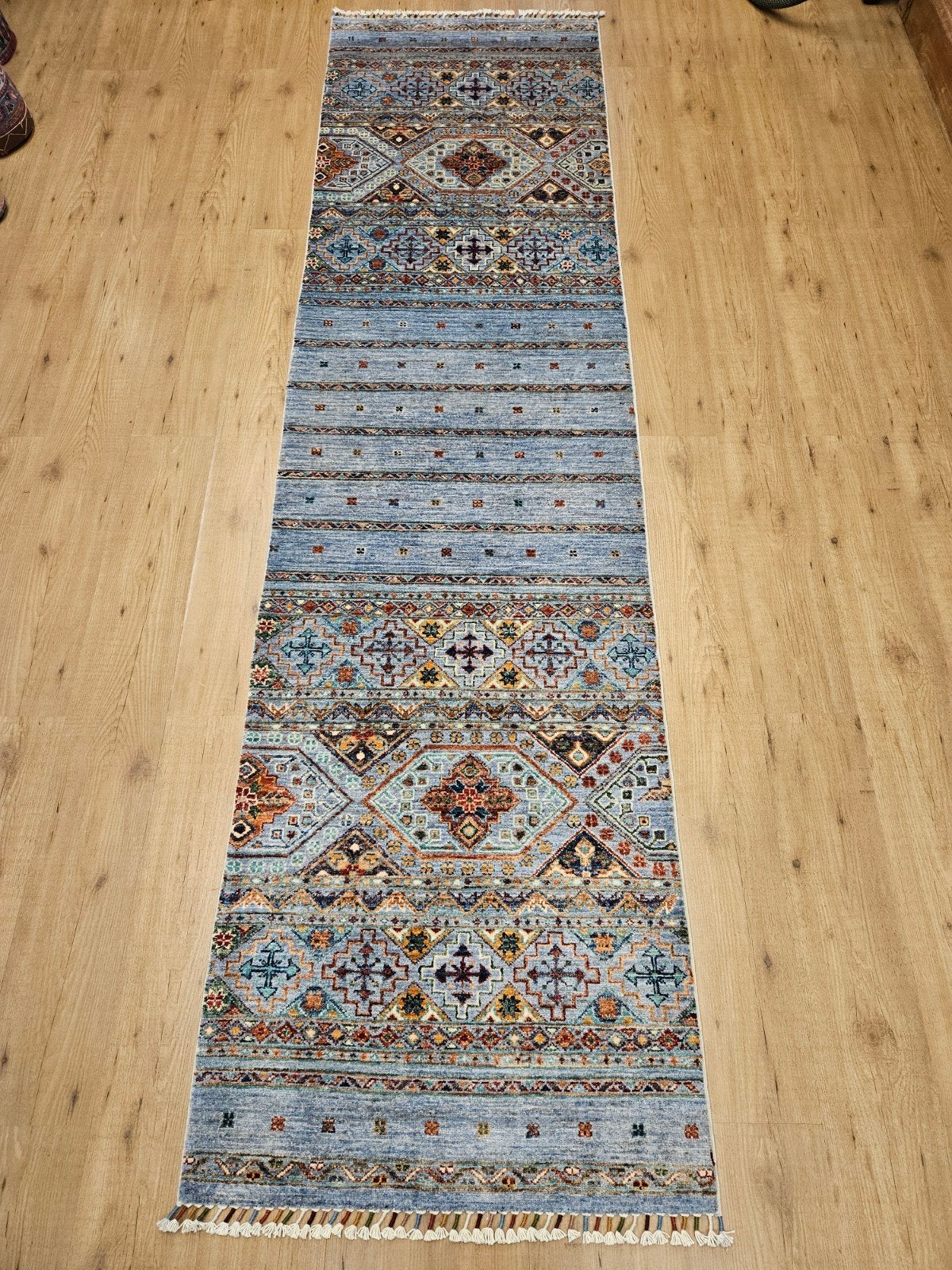 Handgeknoopt oosters tapijt loper loribaf 314x83, Info@SlatsAntiek.nl, Perzisch, Vof Slats Antiek, Crème