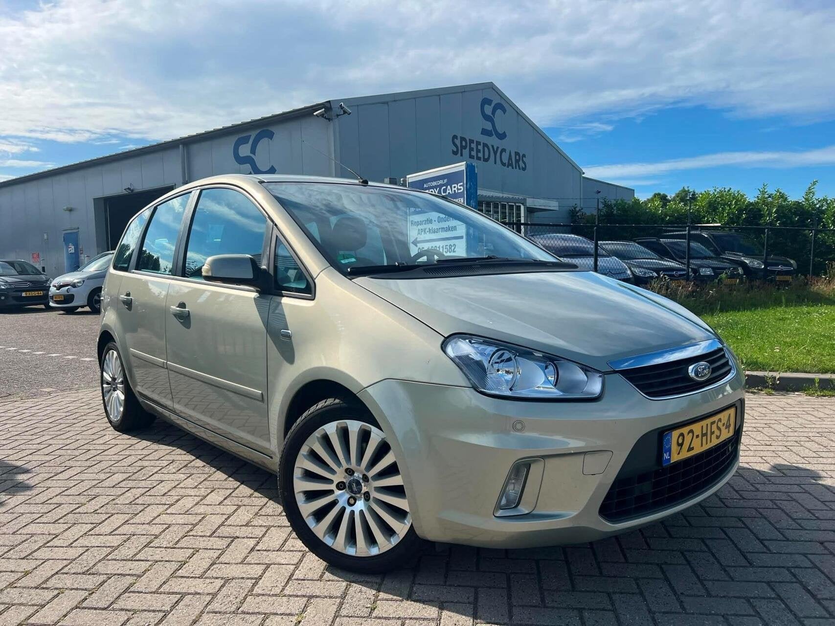 Ford C-Max 1.6-16V Titanium Clima Cruise Elektr Ramen PDC, Voorwielaandrijving, 1596 cc, Gebruikt, Zwart