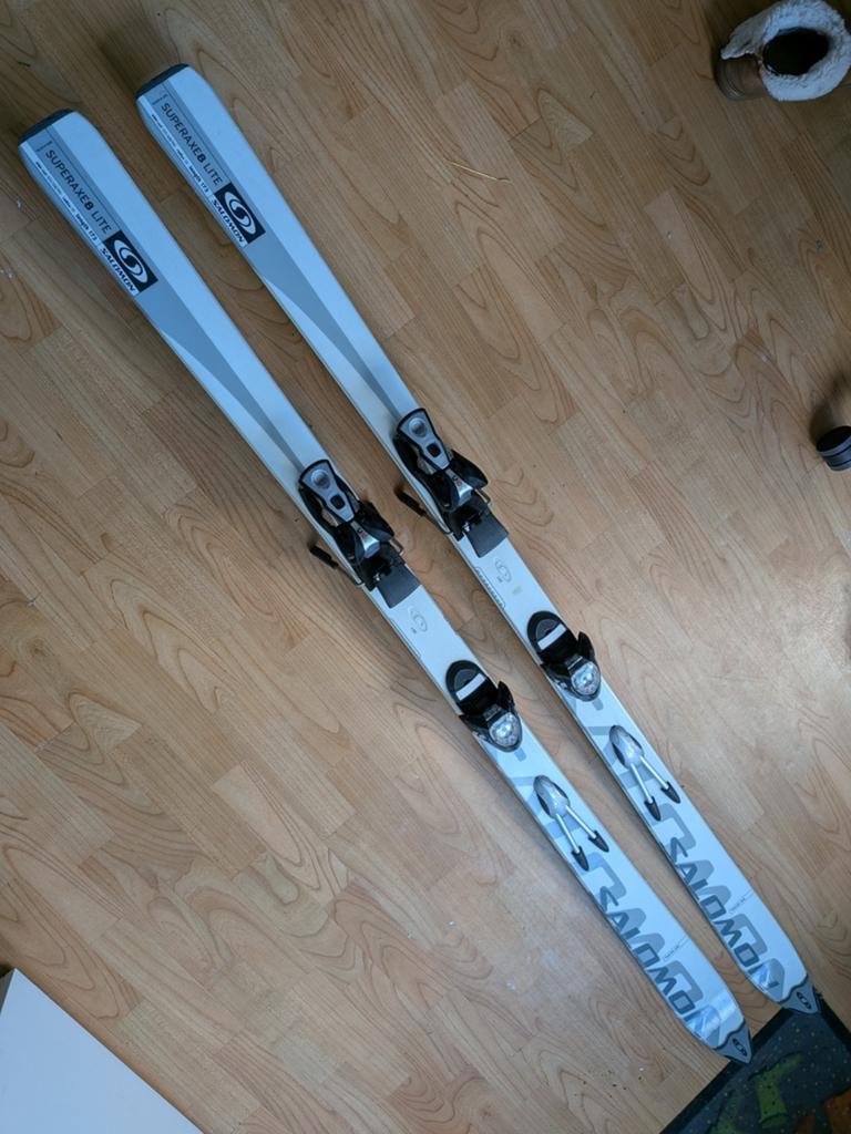 Salomon Superaxe 8 Lite ski's - 173 cm, Sport en Fitness, Skiën en Langlaufen, Ophalen, 160 tot 180 cm, Gebruikt, Salomon