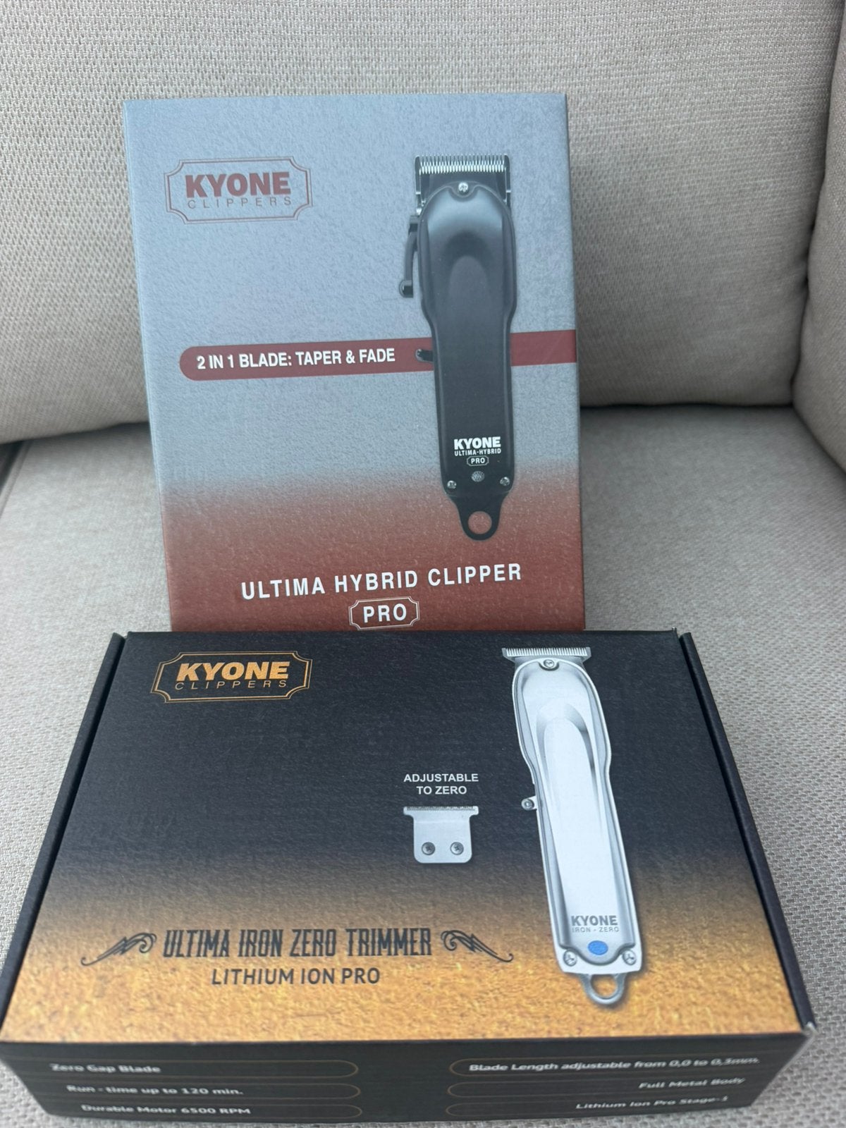 Kyone ultima hybrid clipper Ultima Zero trimmer, Ophalen of Verzenden, Zo goed als nieuw, Tondeuse