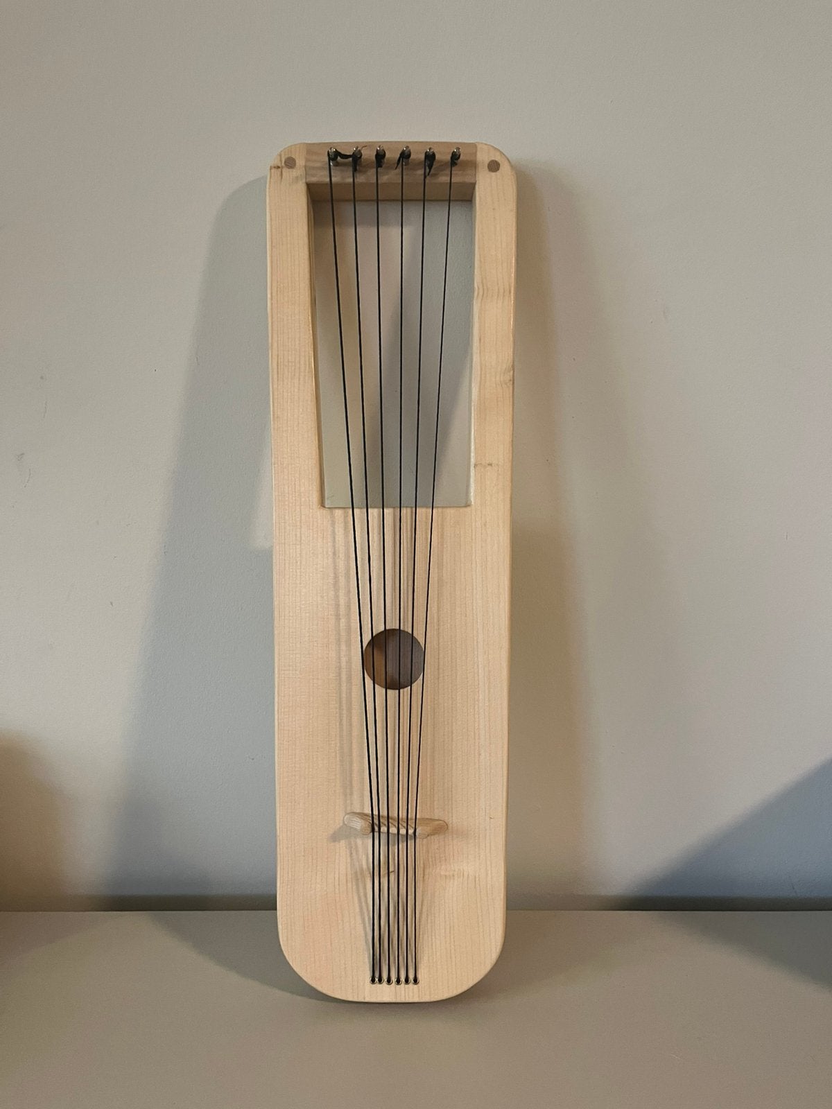 Hand gemaakte harp 6 snaar, Muziek en Instrumenten, Ophalen of Verzenden, Zo goed als nieuw