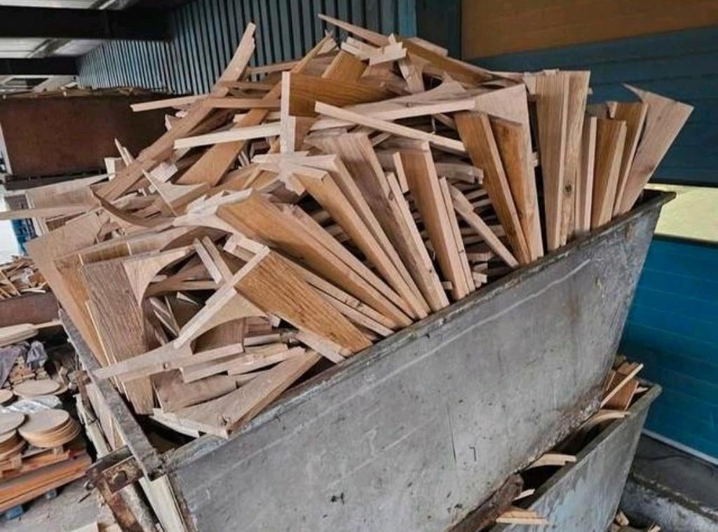 EIKEN brandhout, kachelhout (2e keus), niet goed geld terug!, Tuin en Terras, Haardhout, Minder dan 3 m³, Ophalen, Eikenhout, Blokken