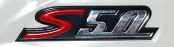 Sticker Vespa Woord [S50] Vespa S Rechtsachter Orig 656229, Ophalen of Verzenden