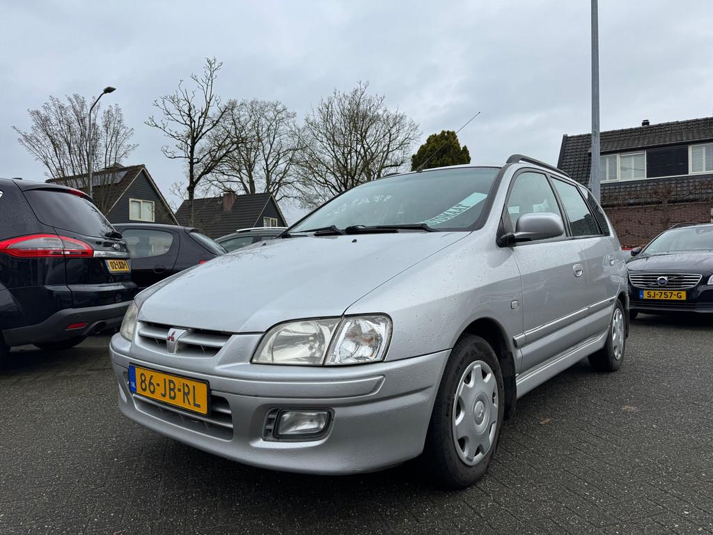 Mitsubishi Space Star 1.6 Comfort Automaat,Apk 8/2/27,Airco,, Auto's, Gebruikt, 4 cilinders, 1180 kg, Zilver of Grijs