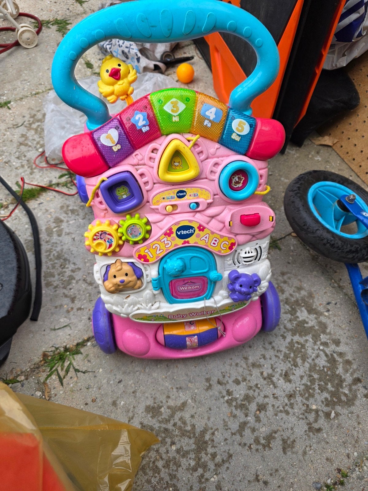 Vtech loopkarretje meisje mag weg voor 5, Ophalen, 6 maanden tot 2 jaar