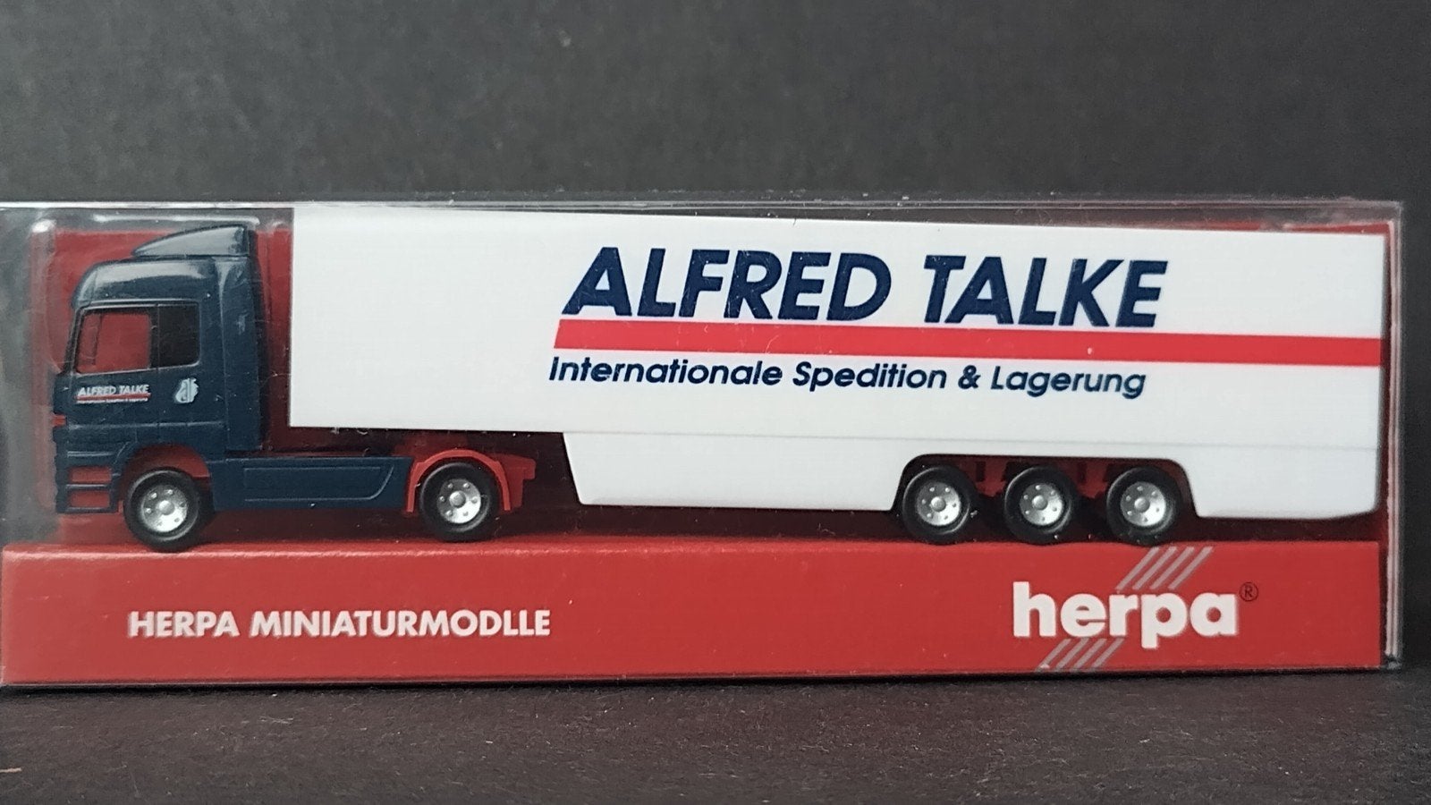 Mercedes Benz Actros Talke 1;160 N Spoor Herpa Pol, Hobby en Vrije tijd, Modelauto's | Overige schalen, Verzenden, Nieuw, M, Herpa