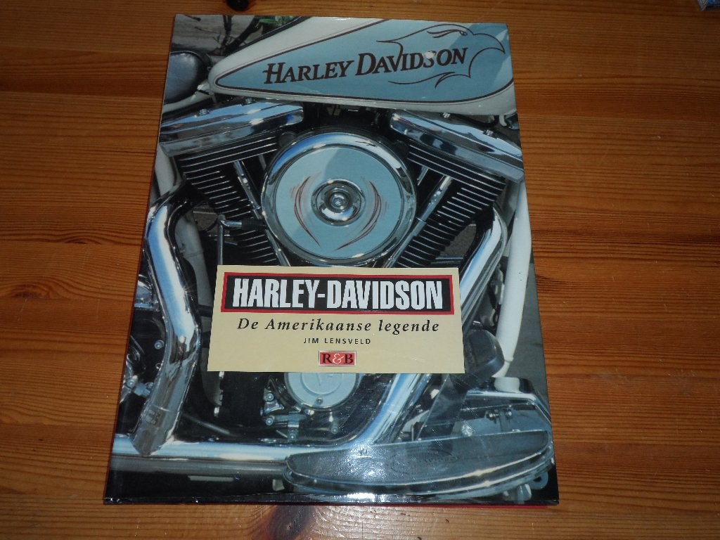 Harley davidson - de amerikaanse legende - jim lensveld, Ophalen of Verzenden, Zo goed als nieuw, Merk of Model