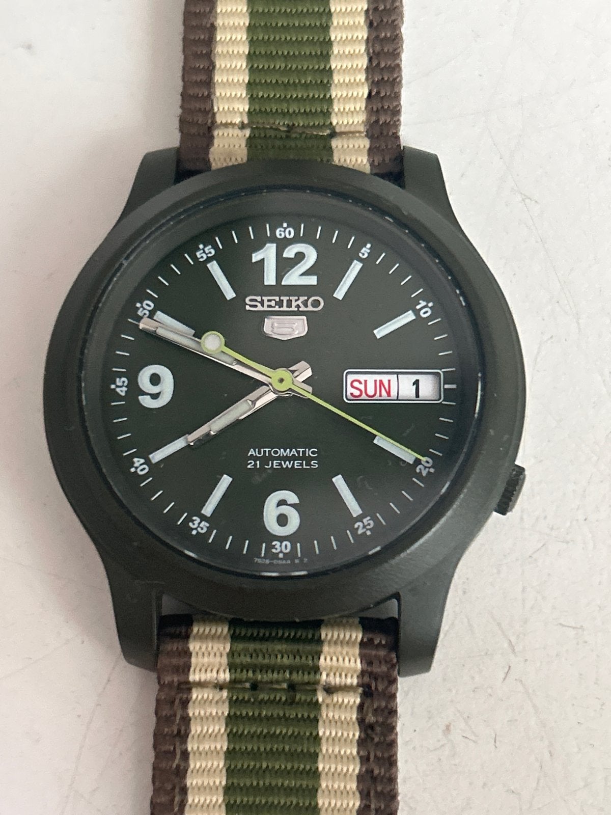 Seiko 5 Automatisch Horloge 21 Jewels - Nieuw, Seiko, Staal, Polshorloge, Overige materialen