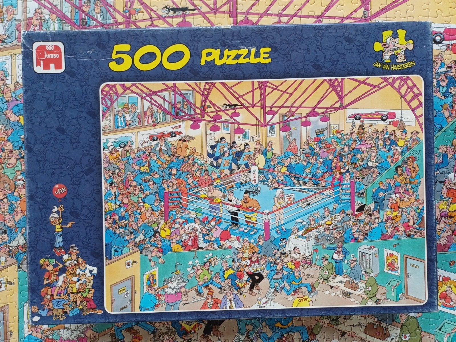 Puzzel 500 stukjes Jan van Haasteren, Boxen, Ophalen of Verzenden, 500 t/m 1500 stukjes, Zo goed als nieuw, Legpuzzel