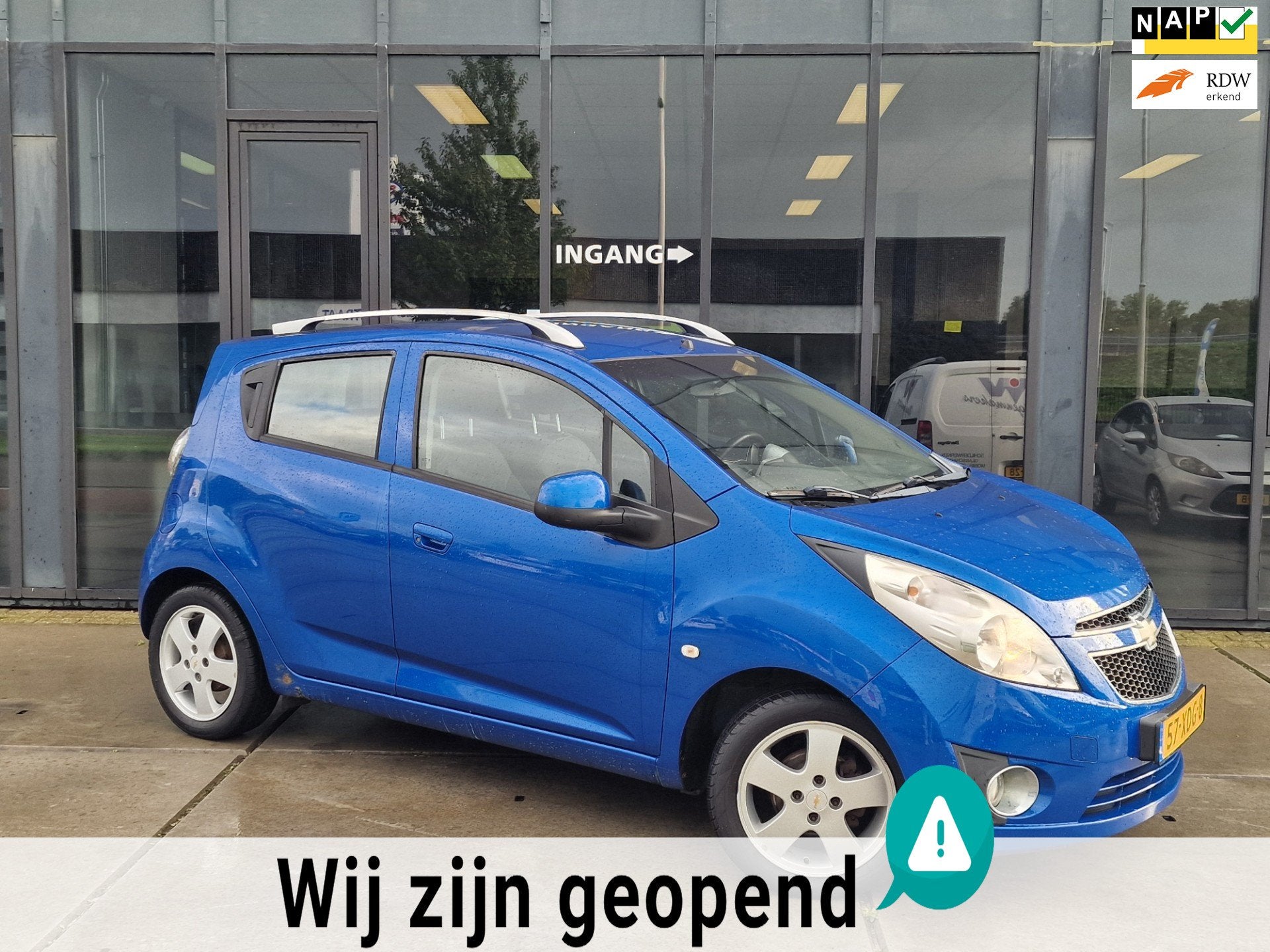 Chevrolet Spark 1.0 16V LT+ Bi-Fuel - Nieuwe APK - Airco, Voorwielaandrijving, Euro 5, Stof, 4 cilinders