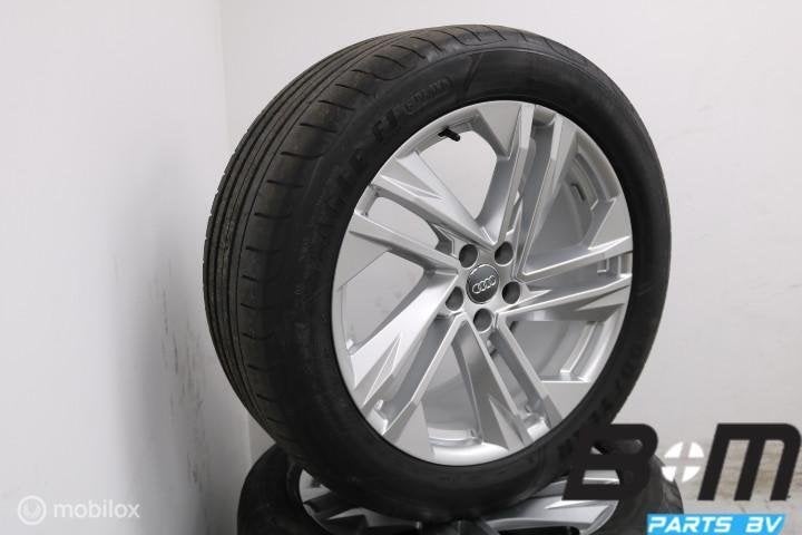 ORIGINEEL! 20 inch velgen Audi Q7 4M! 4M0601025BQ, Auto-onderdelen, Gebruikt, 285 mm, Banden en Velgen