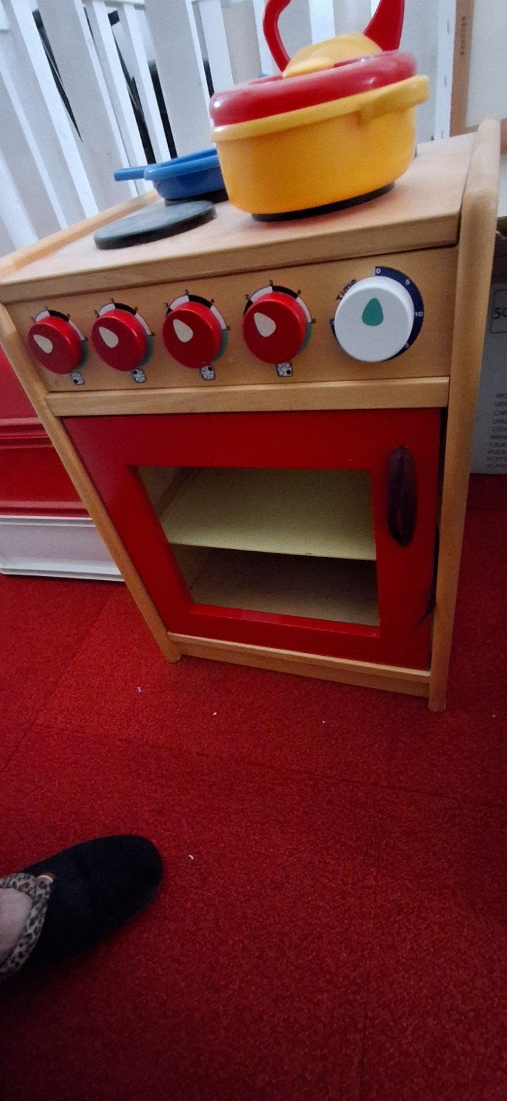 Houten kinderkeuken met accessoires, Kinderen en Baby's, Ophalen