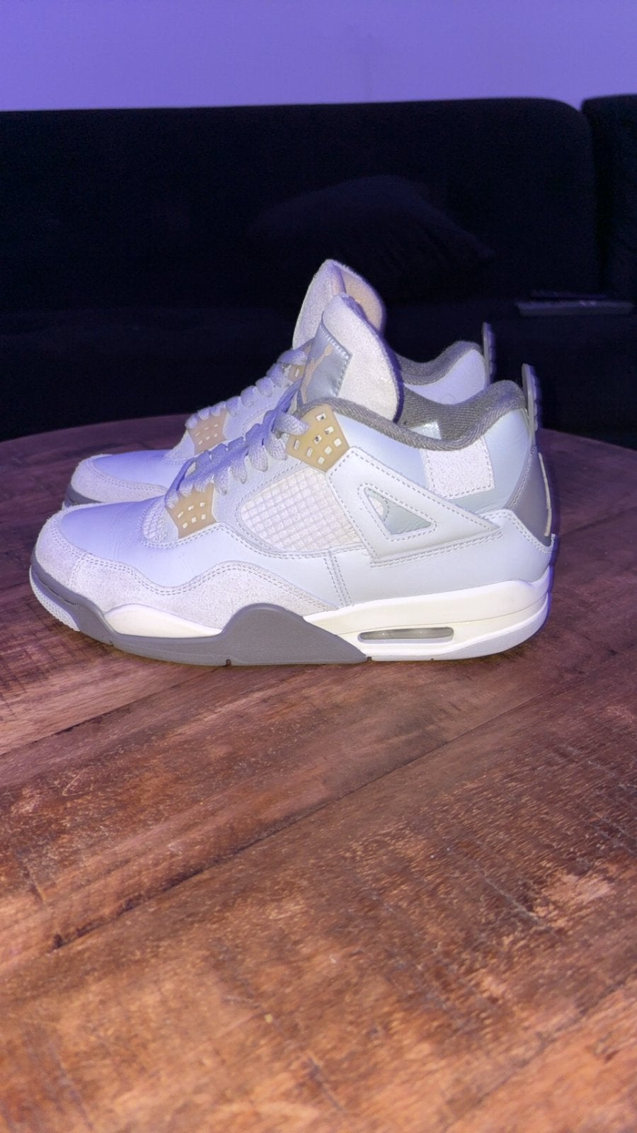 Jordan 4 Craft maat 41 - Zo goed als nieuw, Kleding | Heren, Schoenen, Ophalen, Wit, Sneakers of Gympen, Zo goed als nieuw