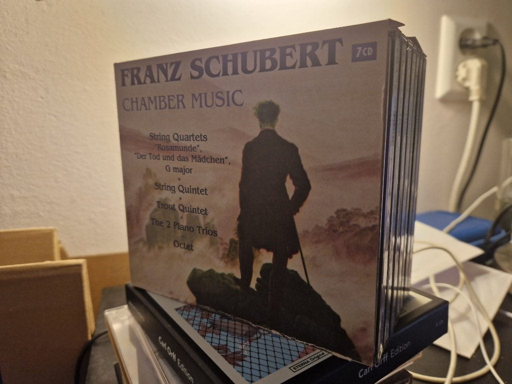 Schubert Chamber Music Brilliant Box Set (7 CD), Ophalen of Verzenden, Romantiek, Zo goed als nieuw, Kamermuziek