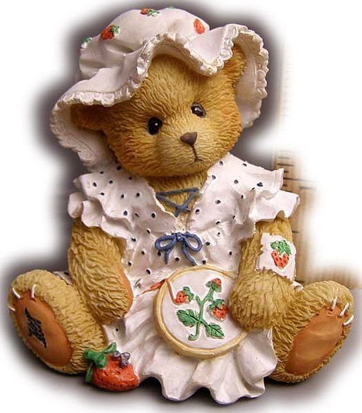 Cherished teddies Jenna, Ophalen of Verzenden, Zo goed als nieuw, Beeldje, Cherished Teddies