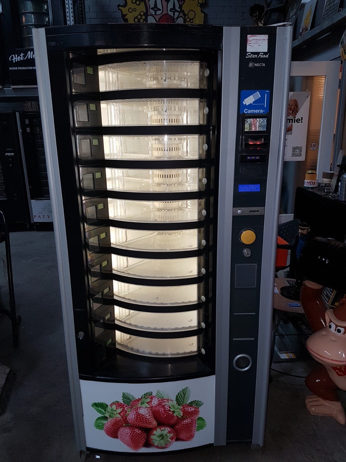 eier / asperges automaat gekoeld, Verzamelen, Automaten | Overige, Ophalen