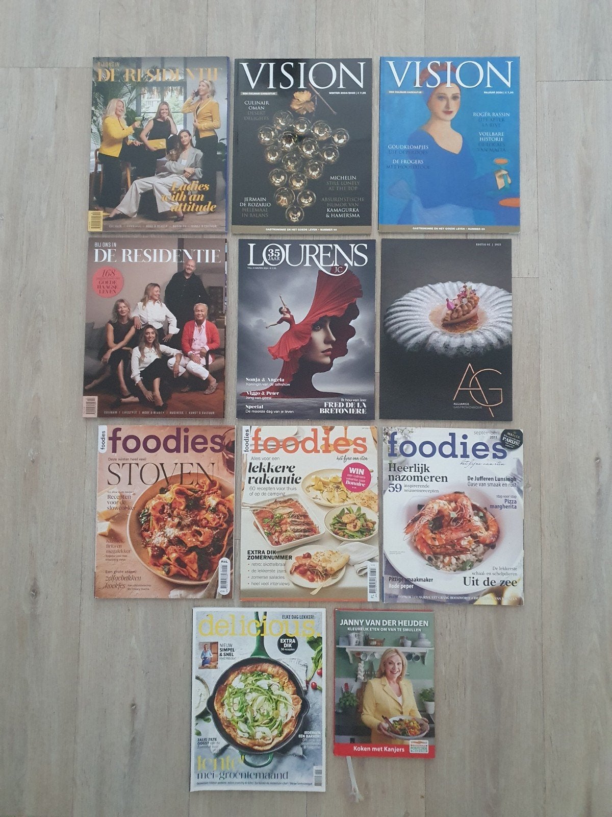 Recepten en gastronomie tijdschriften, zie omschrijving, Ophalen of Verzenden, Zo goed als nieuw