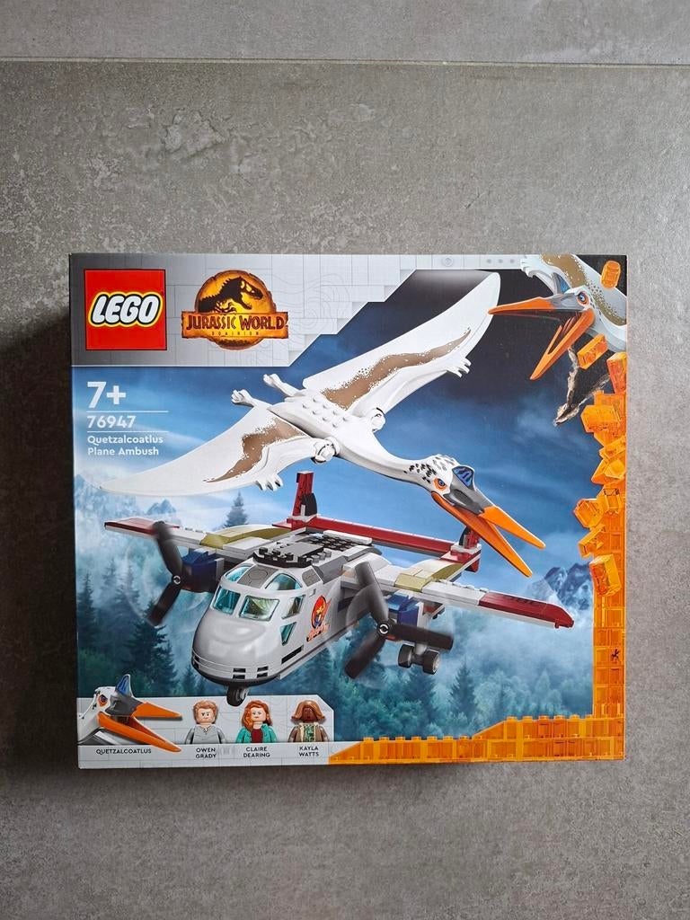 LEGO Jurassic World 76947 Quetzalcoatlus Vliegtuig Overval, Jurassic World, Lego, Nieuw, Ophalen of Verzenden