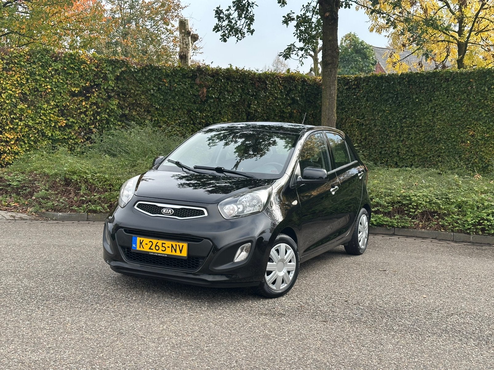 Kia Picanto 1.0 5-DRS 2013 | Airco | Carplay | Elektr.Pakket, Auto's, Voorwielaandrijving, 4 cilinders, 400 kg, Zwart
