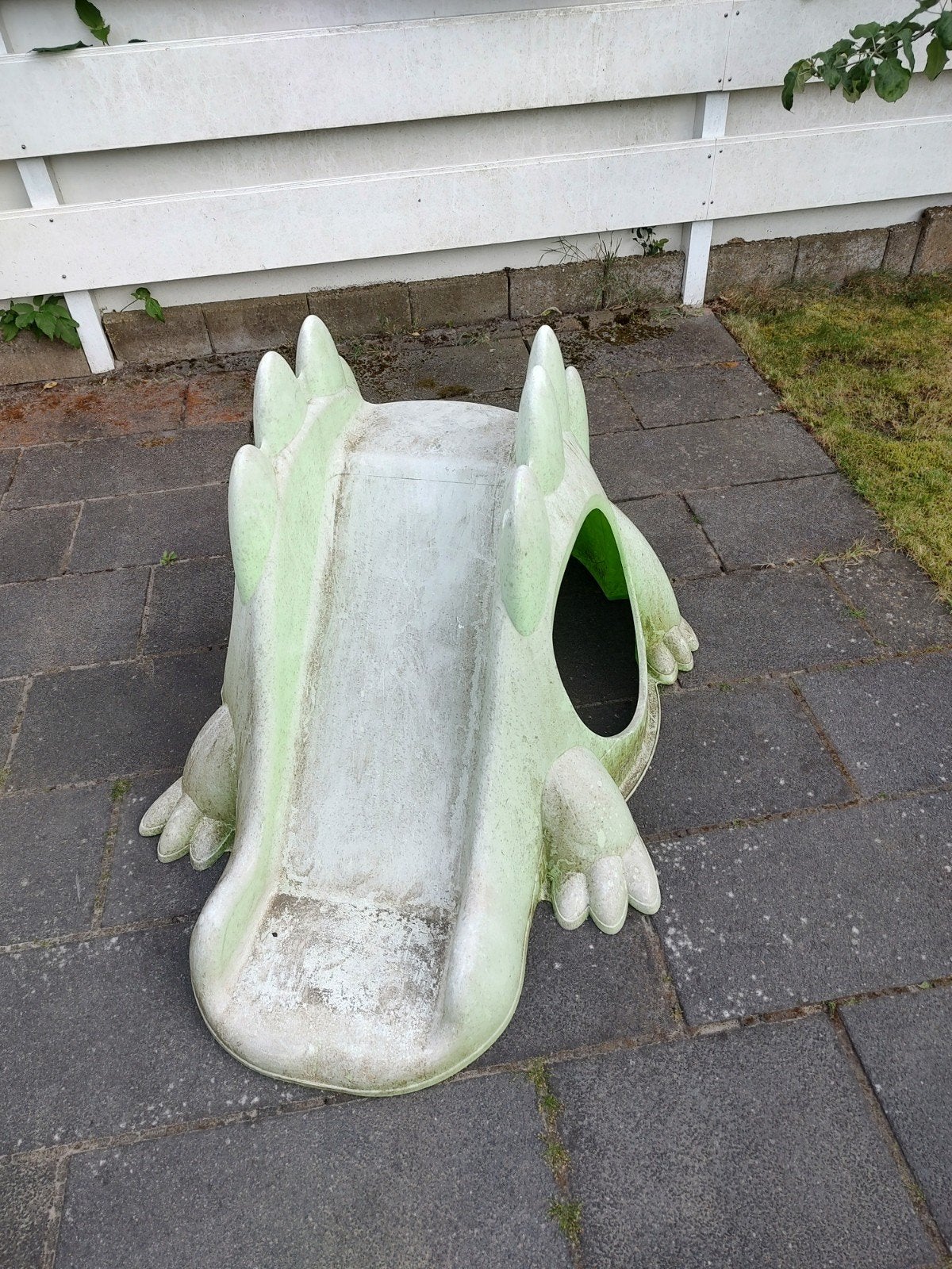 Dino glijbaan, Ophalen, Gebruikt, Rond, Kunststof