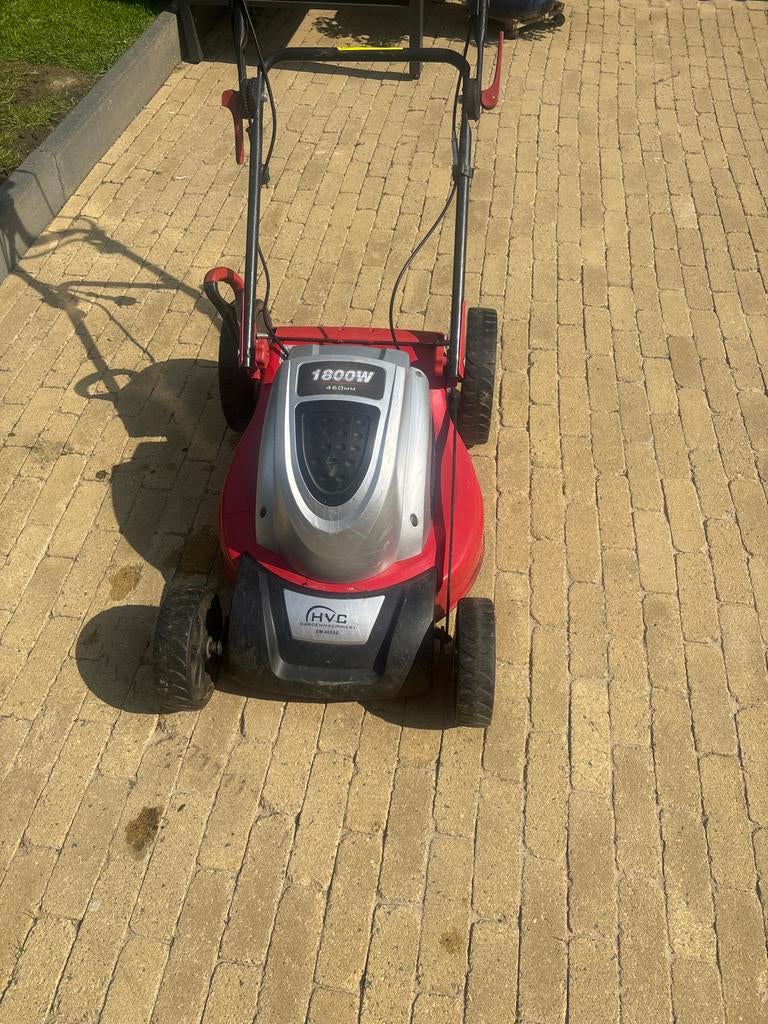 Grasmaaier electrische, 46cm met mulchfunctie, Tuin en Terras, Grasmaaiers, Cirkelmaaier, Gebruikt, Elektrische grasmaaier, Ophalen of Verzenden
