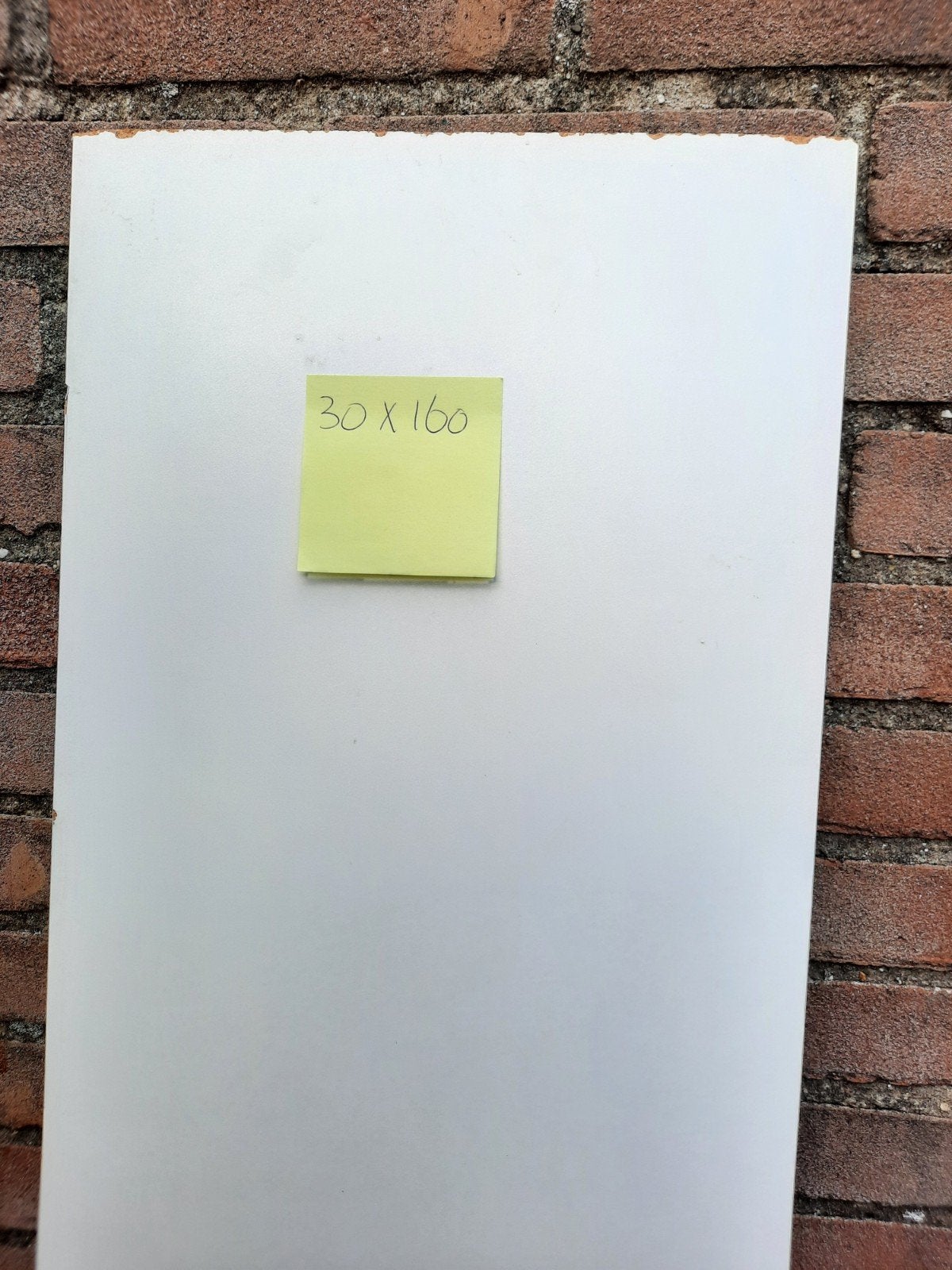 witte plank boekenplank wandplank  30 x 160 cm, Ophalen