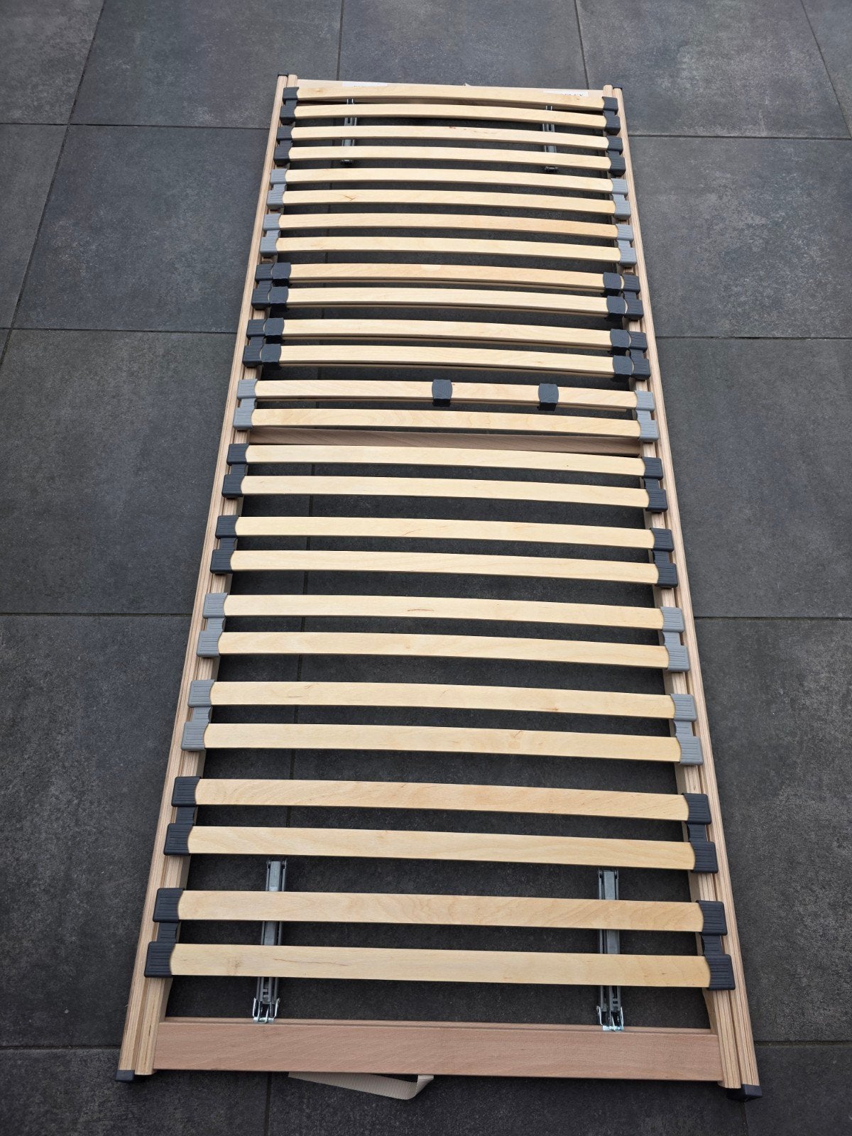 lattenbodem verstelbaar voet en hoofdeinde, Ophalen, Eenpersoons, 200 cm, 80 cm