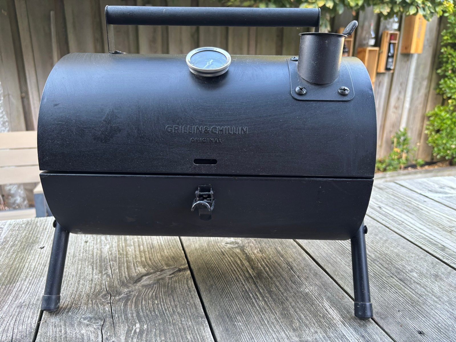 Gusta Grillin & Chillin original BBQ en smoker, Ophalen, Gebruikt