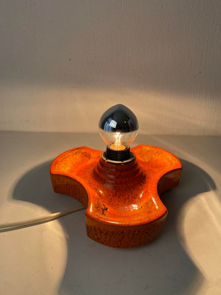 Keramiek jaren 60 wandlamp / tafellamp, Ophalen of Verzenden, Huis en Inrichting