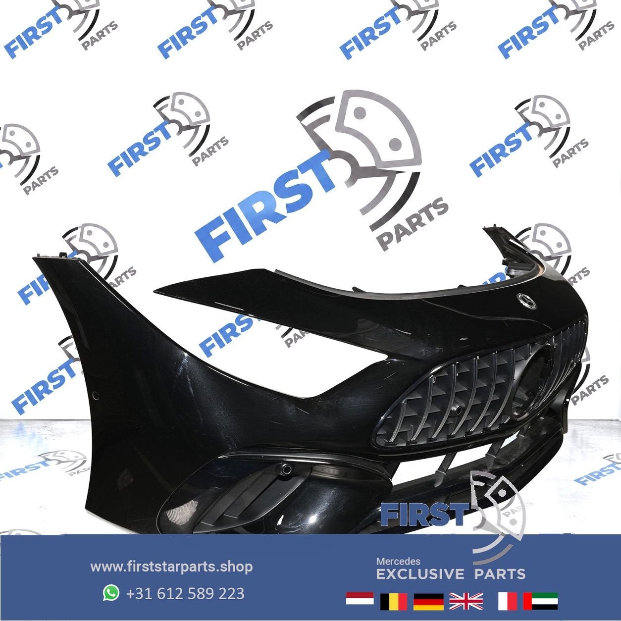 W232 R232 SL AMG BUMPER COMPLEET A2328858502 AERO PACKAGE or, Gebruikt, -, Voor, Ophalen of Verzenden