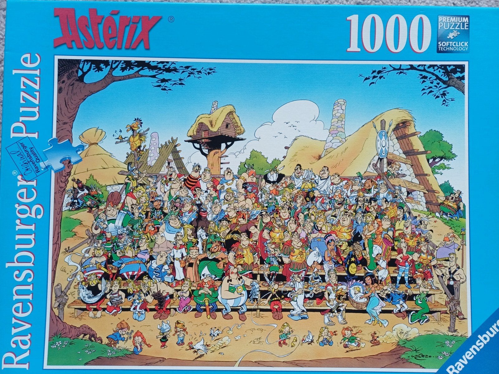 Puzzel 1000 stukjes Asterix, Ophalen of Verzenden, 500 t/m 1500 stukjes, Zo goed als nieuw, Legpuzzel