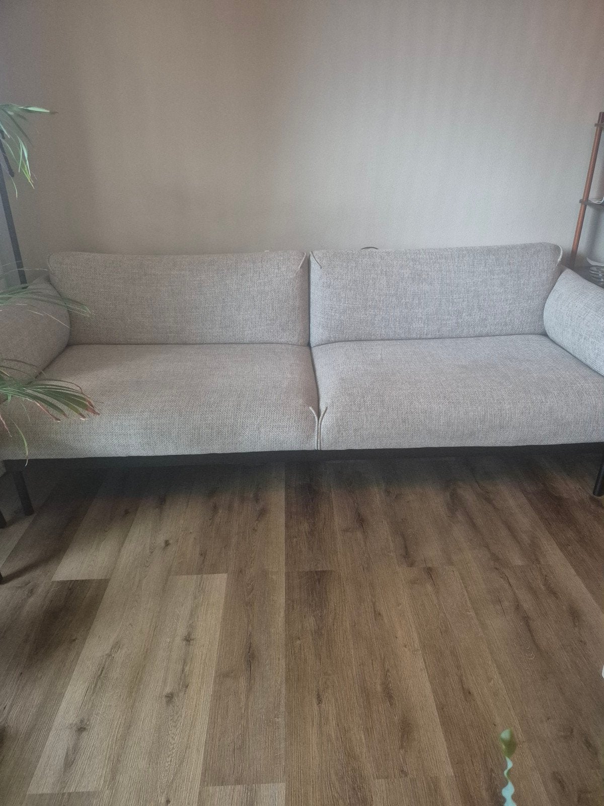 Ikea ÄPPLARYD 3-zitsbank, Lejde lichtgrijs, Ophalen, Gebruikt, Driepersoons, 75 tot 100 cm