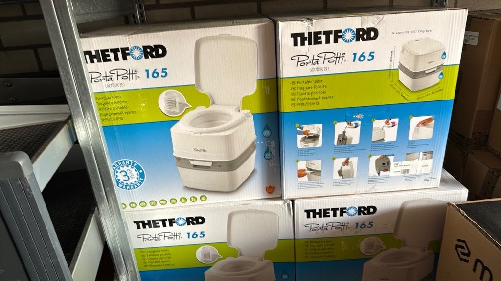 Thetford porta potti 165 chemisch toilet NIEUW, Ophalen of Verzenden, Nieuw