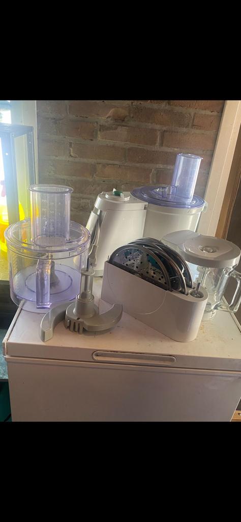 Braun keukenmachine k 1000, Witgoed en Apparatuur, 1 tot 2 liter, Ophalen of Verzenden, Gebruikt, 3 snelheden of meer