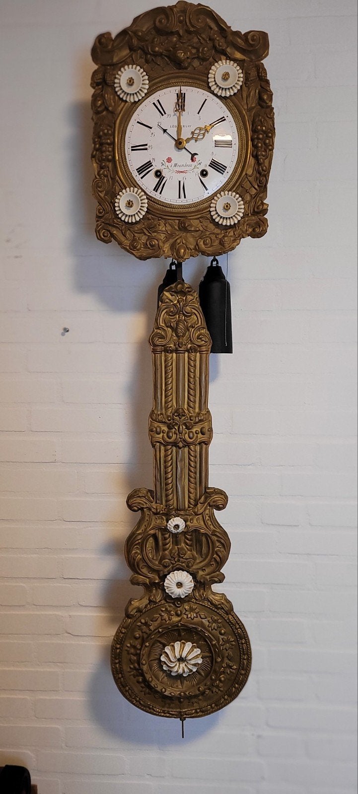 Prachtige Comtoise c.a 1860 - 1870, Ophalen of Verzenden