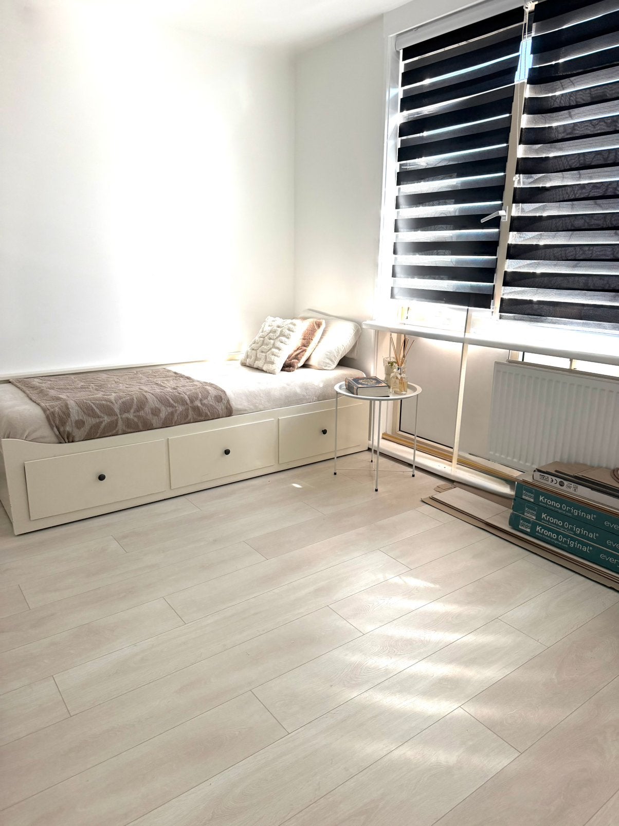 3 dichte pakken laminaat - Aspen Oak, Ophalen, 50 tot 150 cm, Nieuw, 5 tot 10 m²