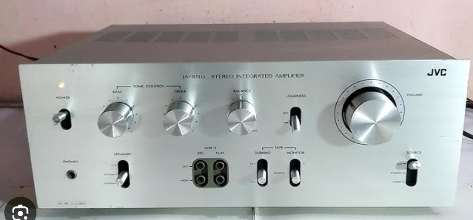 JVC JA S11G jaren 70 versterker, Audio, Tv en Foto, Versterkers en Receivers, Ophalen of Verzenden, 120 watt of meer, Overige merken