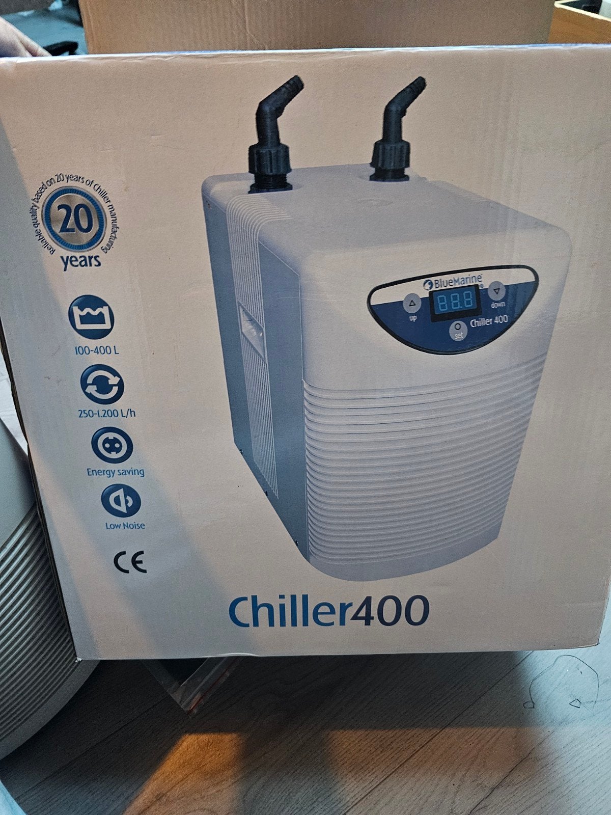 chiller 400 bluemarine voor zoet of zout water aquariums, Overige typen, Ophalen of Verzenden, Zo goed als nieuw, Blue Marine