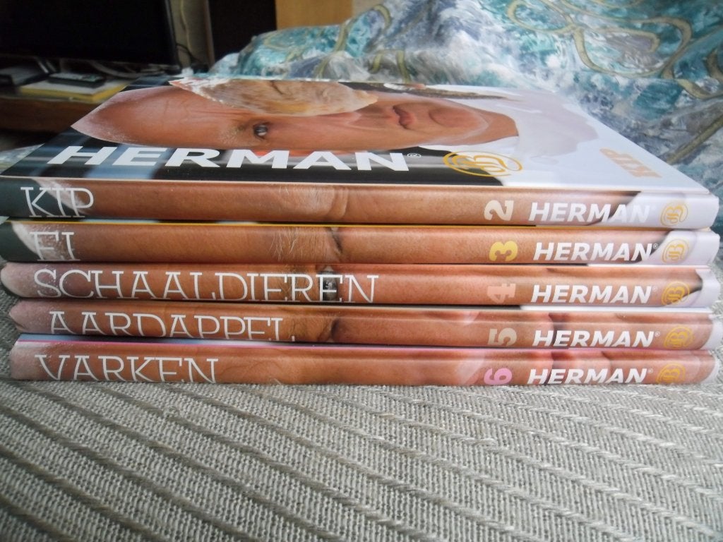 5 kookboeken Herman den Blijker, Boeken, Ophalen, Hoofdgerechten, Herman den Blijker, Zo goed als nieuw