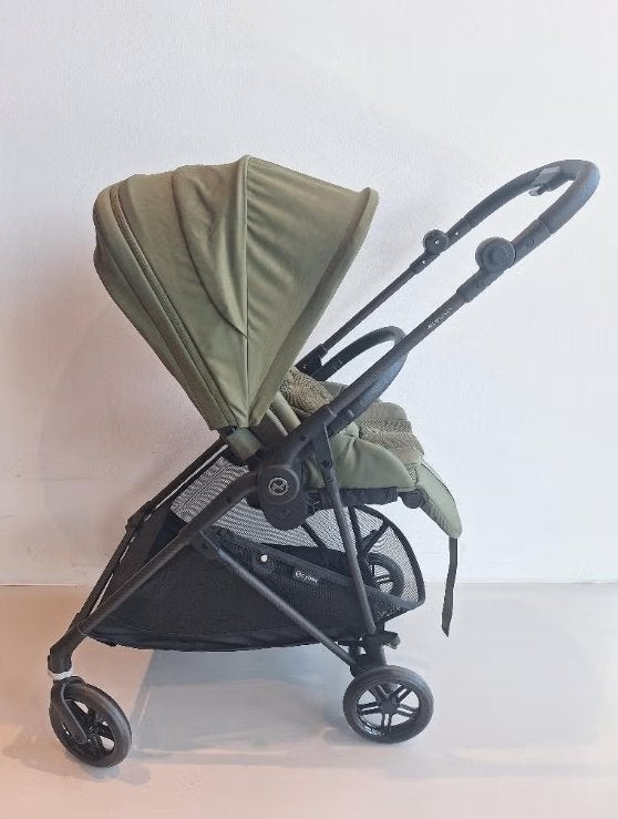 Cybex Melio Carbon kinderwagen 2-in-1, Kinderen en Baby's, Ophalen, Zo goed als nieuw, Overige merken, Verstelbare rugleuning
