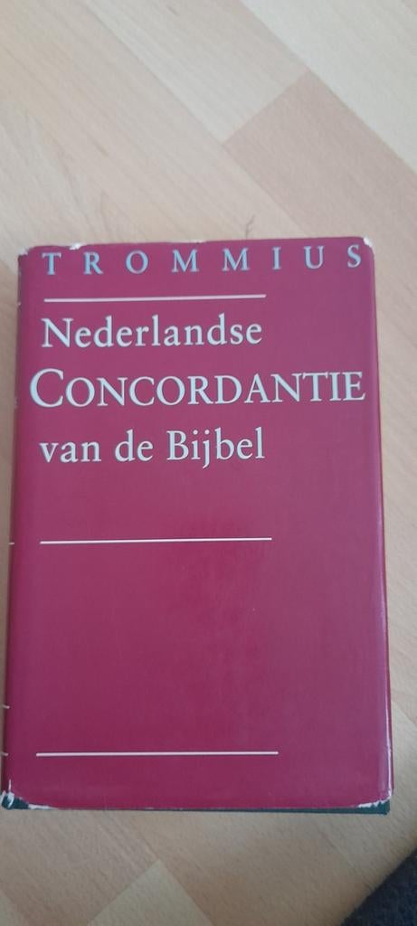 Trommius Nederlandse Concordantie van de Bijbel, Boeken, Ophalen of Verzenden, Gelezen, Abraham Trommius, Christendom | Protestants