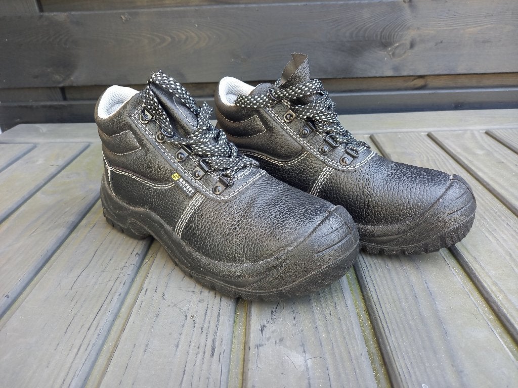 werkschoenen, zwart, stalen neus, Ophalen of Verzenden, Nieuw