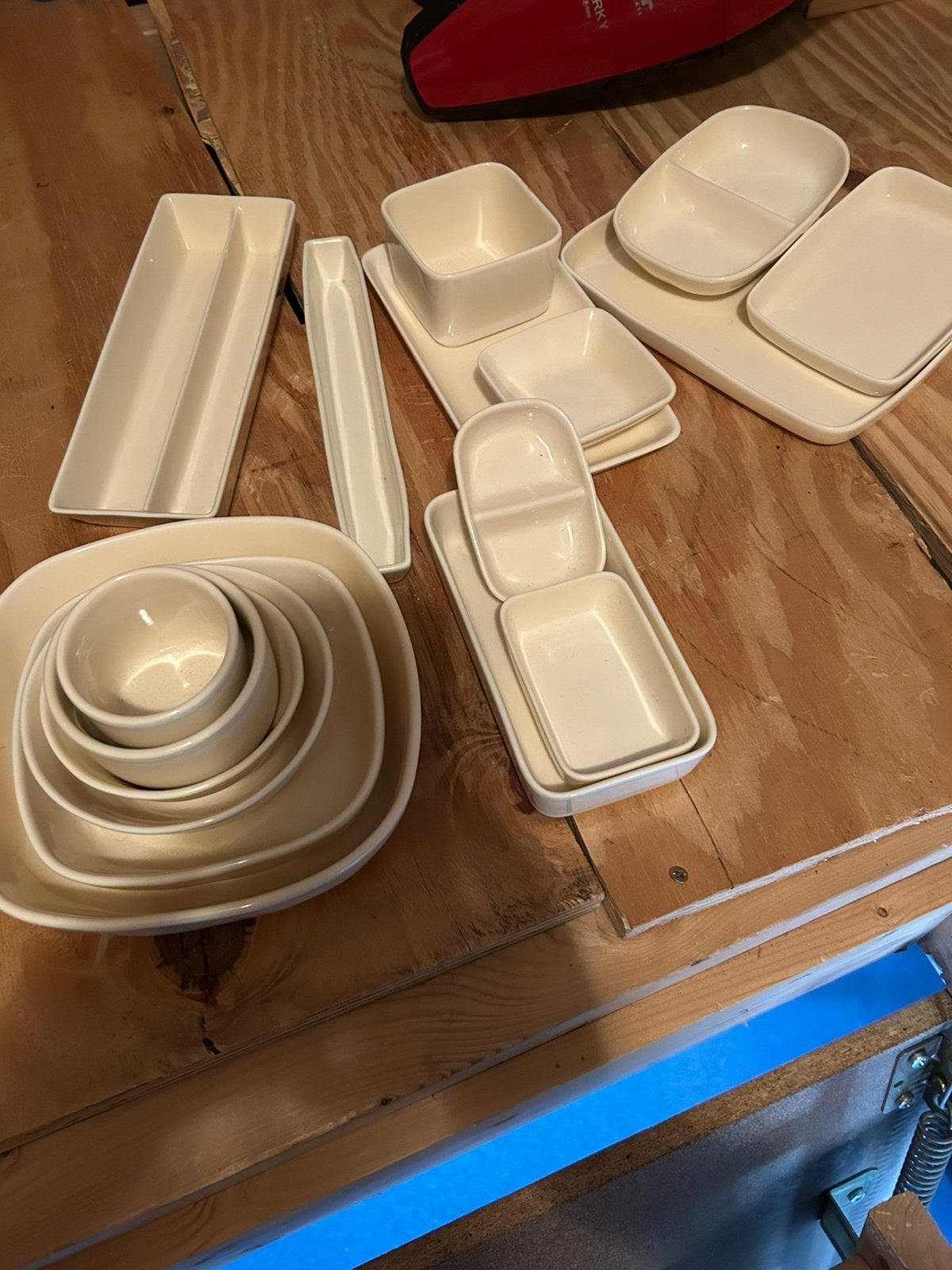 Borden set, Dieren en Toebehoren, Ophalen, Zo goed als nieuw, Overige typen
