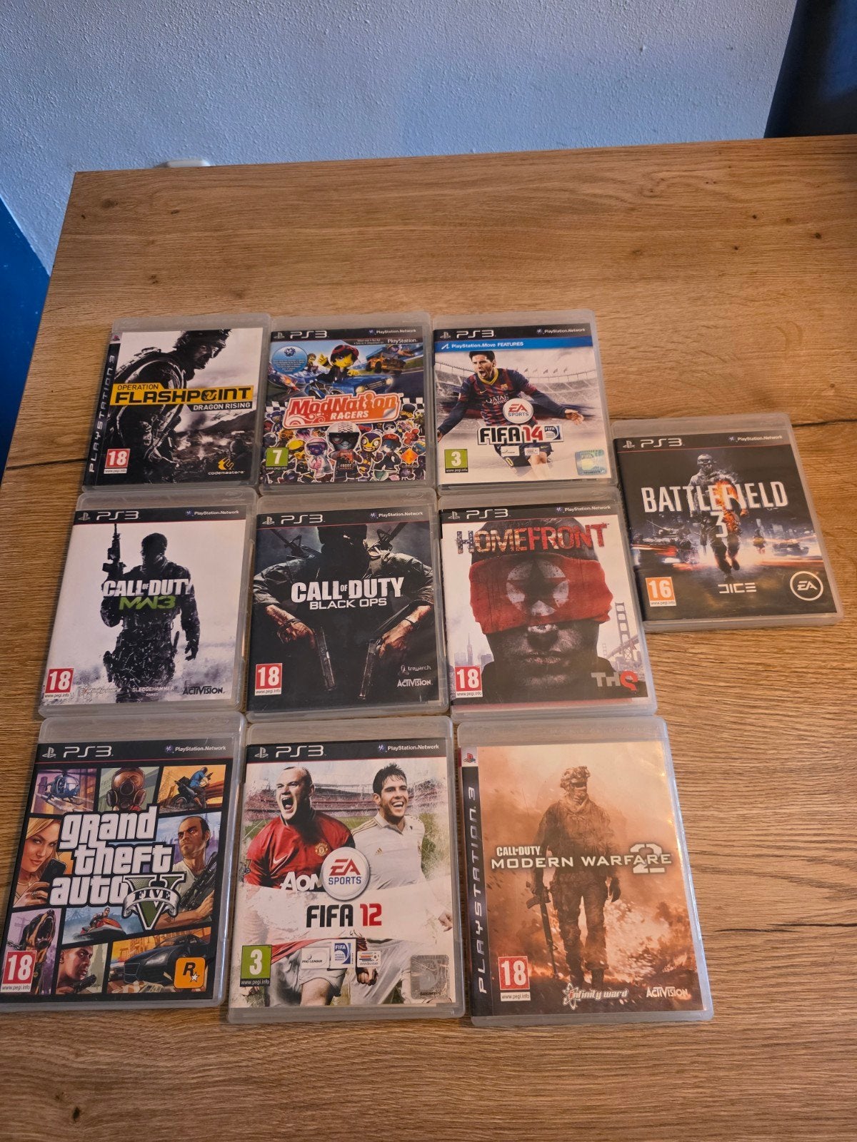 PS3 Games - 10 Stuks in Totaal, Spelcomputers en Games, Games | Sony PlayStation 3, Online, Vanaf 18 jaar, Shooter, Ophalen of Verzenden