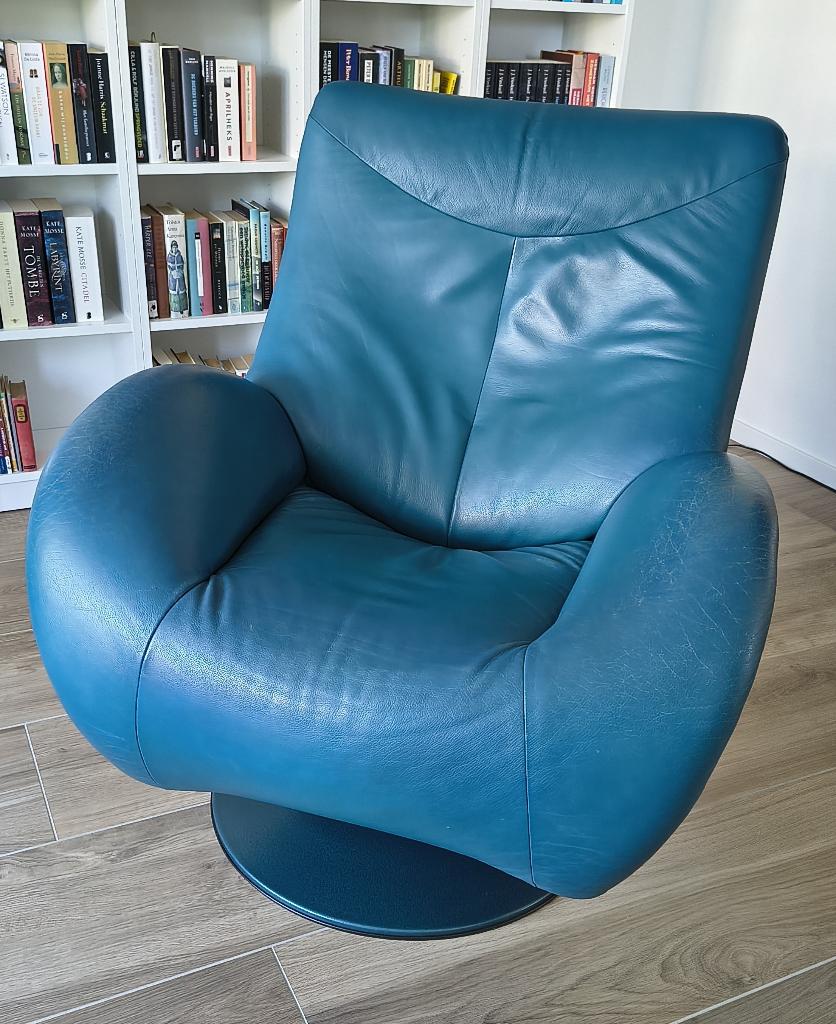 Leolux Bellaine fauteuil, Ophalen, Gebruikt, Moderne Leolux stijl, 75 tot 100 cm