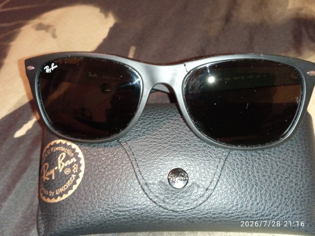 Tekoop RAY BAN zonnebril, Ophalen, Gebruikt, Zonnebril, Zwart