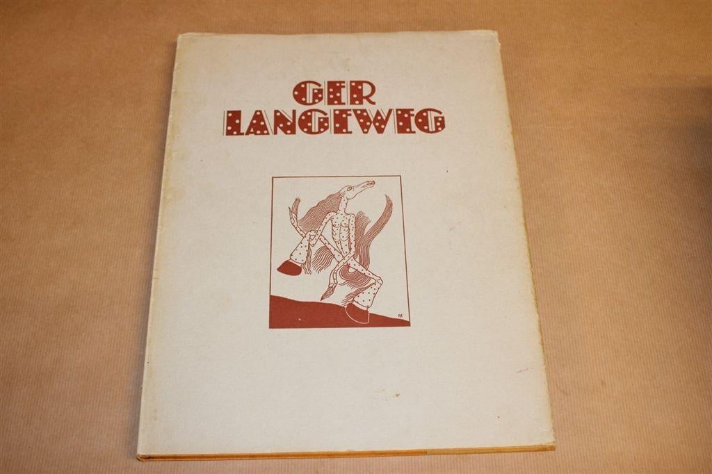 Ger Langeweg [1946] — Kunstboek met 71 platen [tekeningen], Ophalen of Verzenden, Gelezen